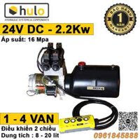 Bộ nguồn thủy lực mini 24V DC 2.2kW Hai Chiều – 16Mpa