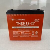 Bộ nguồn Tianneng TNEH12-27 12v 27ah xe máy điện Vinfast Feliz, Klara, Tempest, Gogo, Xmen, M133, Yadea