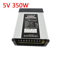 Bộ nguồn vỏ nhôm chống nước 5V 70A công suất 350W cung cấp nguồn cho biển quảng cáo LED, Led dán 5V, Led WS2812B