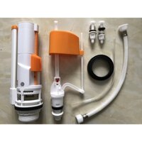Bộ Nhấn Cấp Xả nước bồn cầu , phụ kiện bồn cầu nhựa ABS Hùng Anh dành cho bệt két rời