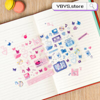 Bộ nhãn dán Epoxy & Pvc cổ điển cho Photocard, Toploader, Sách sưu tập K-Pop