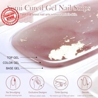 Bộ Nhãn Dán Móng Tay Uv Bán Chữa Móng Tay Gel Dán Led Need Gel Miếng Dán Móng Tay Đèn J5n8