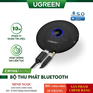 Bộ nhận phát Bluetooth 5.0 Ugreen 40762