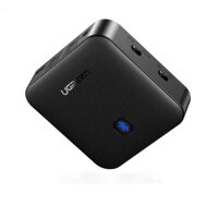 Bộ nhận và phát bluetooth transmitter - receiver hỗ trợ spdif optical  3.5mm và aptx v5.0 Ugreen 144OL70158CM Hàng chính hãng