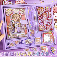 Bộ Nhật Ký Nữ Sinh Sổ Tay 4062 [Mẫu Mới Được Đánh Giá Cao Cho Trẻ Em] Nhật Ký Cô Gái Mochi Ngôi Sao Đang Lên Dễ Thương Nhỏ