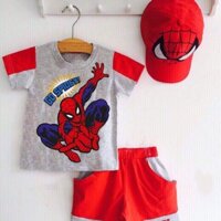 Bộ nhện kèm mũ siêu nhân