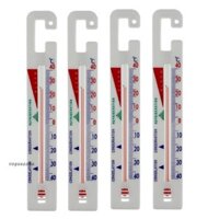 Bộ nhiệt kế tủ lạnh 4 mảnh để duy trì tối ưu cho nhiệt độ thực phẩm