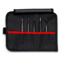 Bộ nhíp gắp linh kiện điện tử, chống tĩnh điện 5 chi tiết KNIPEX 92 00 01 ESD