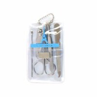 Bộ nhíp, kéo, dũa móng, bấm móng, lấy ráy tai du lịch Seria - 784