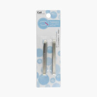 Bộ nhíp nhổ lông mày, râu, tóc bạc Kai 2 cái - Hachi Hachi Japan Shop