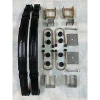 Bộ Nhíp tàu 6 lá dài 74cm,và bộ phụ kiện lắp nhíp đầy đủ,nhíp dài 74cm,rộng 5cm,6 lá,tải trọng 1000kg