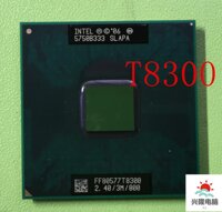 Bộ Nhớ Đệm 3M CPU Core Duo T8300 T8300 2.4 GHz FSB 800 Mhz Bộ Xử Lý Máy Tính Xách Tay Lõi Kép Cho Chipset 965