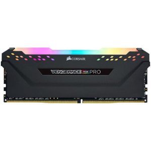 Bộ nhớ ram gắn trong Corsair Vengeance RGB PRO black Heat spreader RGB LED DDR4 3000MHz 16GB CMW16GX4M1D3000C16