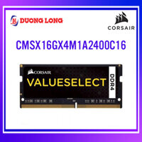 Bộ nhớ ram Laptop gắn trong Corsair DDR4,  2400/2666/3200MHz 16GB SODIMM, CL16