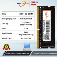 Bộ nhớ Ram laptop WALRAM 260 Pin DDR4 8Gb 4Gb 16Gb Ram 2133 2400 2666mhz D4 Sodimm DDR4 1.2V