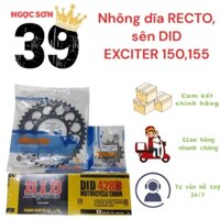 Bộ nhông dĩa RECTO sên DID cho xe EXCITER150/155