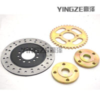 bộ nhông đĩa sau atv utv đĩa đường kính 16cm