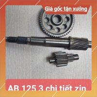 Bộ nhông hú,nhông láp airblade 125cc 3 chi tiết zin nhà máy,láp xe lỗi 1 đổi 1