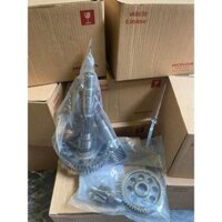 Bộ nhông láp AB110, CLICK 110 (nhông hú lap cho xe máy Airblade Air blade) honda indo