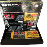 Bộ Nhông Sên Dĩa DID SIRIUS NEW JAPAN 428D 104L 15×35 BLACK EDP