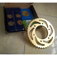 Bộ nhông sên dĩa Exciter 150 Yamaha Vàng Malaysia