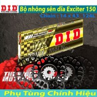 Bộ Nhông Sên Đĩa Exciter 150, TFX Phốt Cao Su Cải Tiến Mới Của Huyền Thoại TFX Khóa Cài