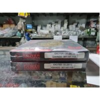 Bộ nhông sên dĩa mặt trời đen Jomthai Asahi - Exciter 135 (14T-38T-112L)-Sên vàng