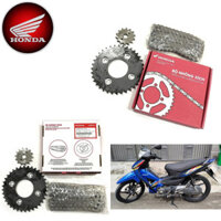 Bộ Nhông Sên Đĩa Wave Rsx 100 (H0640KTL640) KVL - Tổng Kho Phụ Tùng HONDA