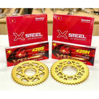 Bộ nhông sên dĩa X1R cho Exciter 135/150/155, Winner, Wave RS, Future,....070913, 070914, 070915, 070916, 070917, 070918