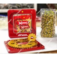 Bộ nhông sên dĩa X1R gắn wave@ dream future Sirius Winner sonic raider Satria Exciter