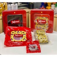 Bộ Nhông Sên Đĩa X1R Vàng Xe Ex135/Ex150/Winner/WinnerX/Sonic/Raider fi...V..V