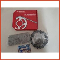 bộ nhông sên dĩa xe future 1 đời đầu zin honda chính hãng