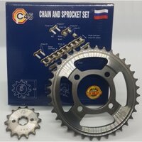 Bộ nhông xích C45 Pro H 40000km