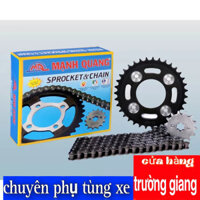 Bộ nhông xích dream WAVE Rs /Future /C100/C125- Mạnh Quang (-10%)