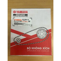Bộ nhông xích Exciter 135, 2009, 2010 chính hãng yamaha