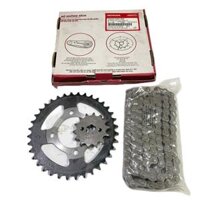 Bộ nhông xích mã KRS Wave Alpha đời đầu / Alpha +/Dream Zin Honda - H0640KRS900