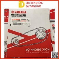 Bộ nhông xích, nhông sên đĩa cho xe số EXCITER 150 CHÍNH HÃNG YAMAHA