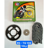 Bộ nhông xích (SÊN NHÔNG DĨA) RS TRUNG QUỐC  (106L) SÊN 10LY