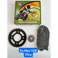 Bộ nhông xích (SÊN NHÔNG DĨA) FUTURE NEO (108L) SÊN 10LY