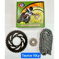 Bộ nhông xích (SÊN NHÔNG DĨA) TAURIUS SÊN 10LY