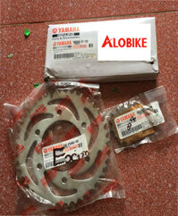 Bộ nhông xích xe Yamaha Sirius Fi chính hãng.