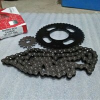 Bộ nhông xích Yamaha Taurus chính hiệu Daichi thông số (15T-41T–108L)