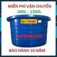 Bơ nhựa Đại Thành, thùng nước, thau, bể nuôi cá