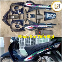 Bộ Nhựa Dàn Áo wave alpha xanh nhớt