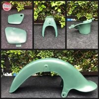 Bộ nhựa dàn áo xe cub 78 màu bả đậu