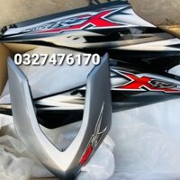 Bộ nhựa dàn áo xe WAVE RSX 110 màu đen bạc zin honda