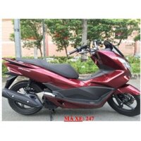 Bộ nhựa Honda PCX đời 2014 màu đỏ-xám