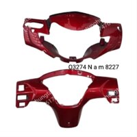 Bộ nhựa ốp võ đầu đèn trước FUTURE NEO 125 đỏ bóng, bàn thờ zin
