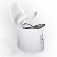 💖Bô Nhựa Vệ Sinh - Bệ Toilet Di Động Bằng Nhựa Trắng Cao Cấp💖