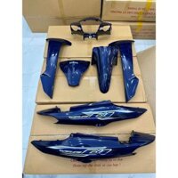 BỘ NHỰA WAVE 110CC 2024 XANH TÍM (7 MẢNH MÀU) CHÍNH HÃNG